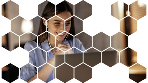 Image hexagons with vidAssess screenshot