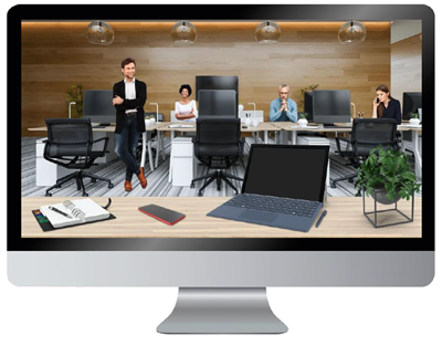 photo virtual business exercise