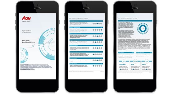 Smartphones mit Digital Readiness Report