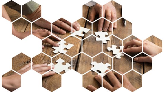 Bild Hexagone nahtlose Integration